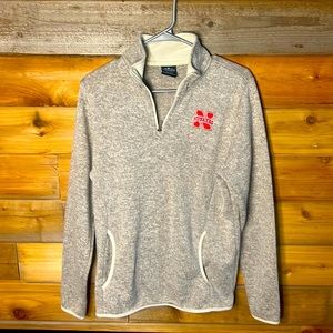 Charles River Women’s Large Nebraska Cornhuskers 1/4 zip